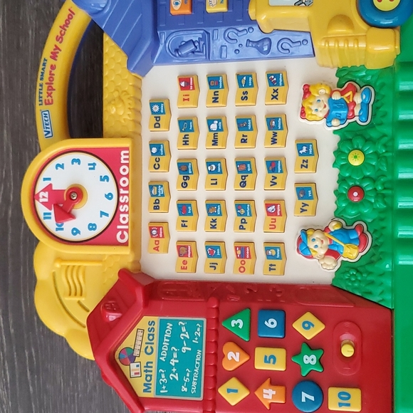 VTECH Little Smart EXPLORE MY SCHOOL Learn with me Toy - Picture 3 of 6